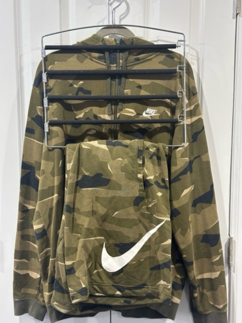 Nike Camo Hoodie & Shorts Set XXL Hoodie XL Shorts Matching Outfit